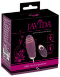 JAVIDA Roterende liefdesbal - Paars