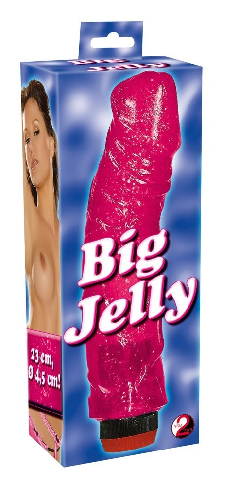 You2Toys Big Jelly vibrator - Roze - You2Toys - SKU: 5503530000