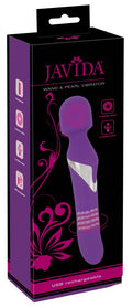 Javida Toverstok en parel vibrator - Paars