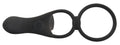 Black Velvets Koppel vibrator - Zwart