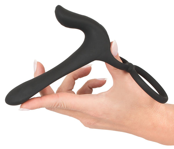Black Velvets koppel vibrator - Zwart - Black Velvets - SKU: 5508920000