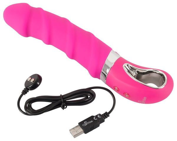 Sweet Smile Warming vibrator - Roze - Sweet Smile - SKU: 5510150000