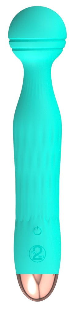 Cuties mini vibrator met gegroefde kop - Groen - Cuties - SKU: 5511470000