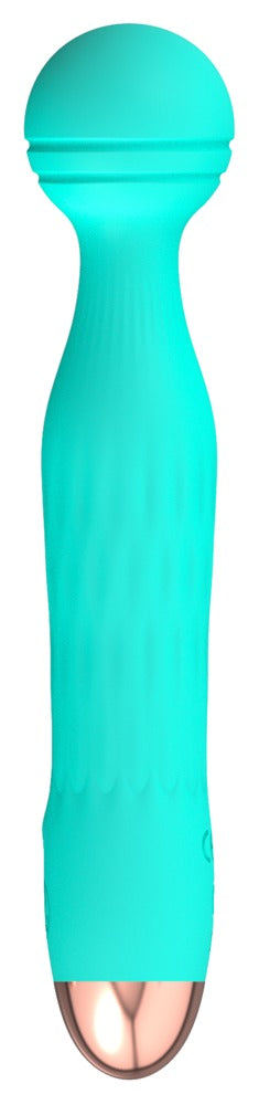 Cuties mini vibrator met gegroefde kop - Groen - Cuties - SKU: 5511470000