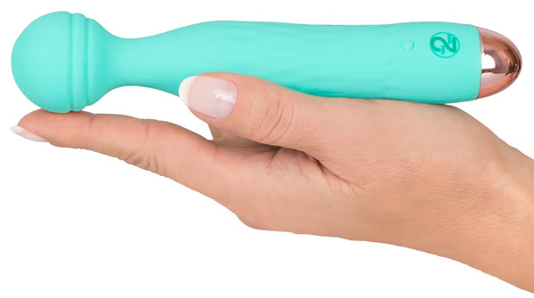 Cuties mini vibrator met gegroefde kop - Groen - Cuties - SKU: 5511470000