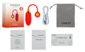 SVAKOM interactieve vibro-bullet - Rood
