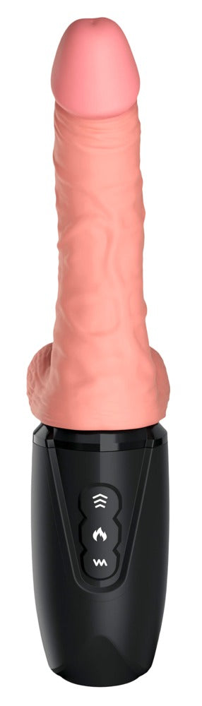 King Cock Plus Thrusting Cock - Huidskleur Licht - King Cock Plus - SKU: 5519290000