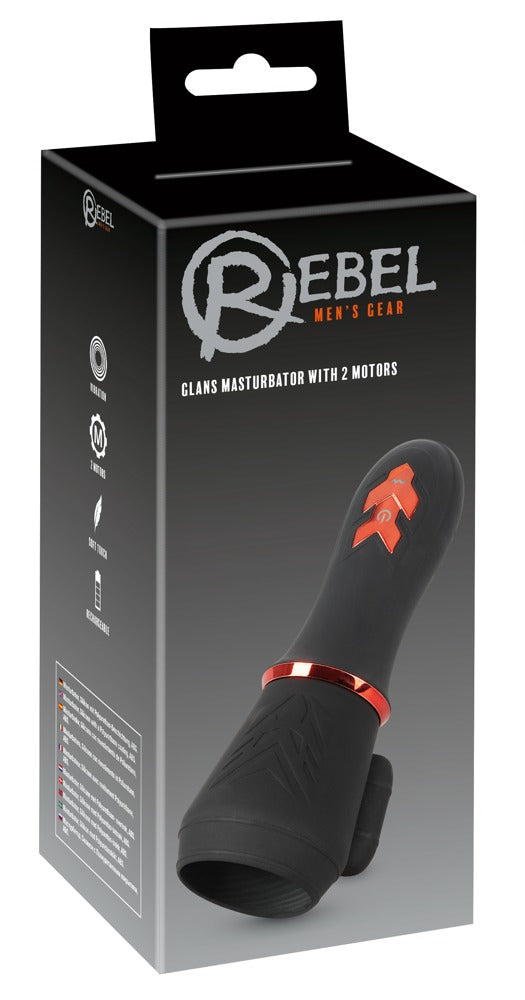 Rebel Masturbator - Zwart - Rebel - SKU: 5519700000
