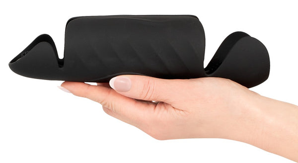 Rebel Penis Trainer met 3-punts stimulatie - Zwart - Rebel - SKU: 5528440000