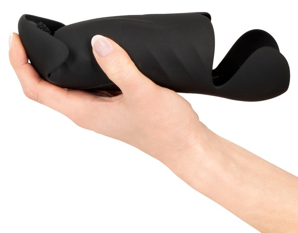 Rebel Penis Trainer met 3-punts stimulatie - Zwart - Rebel - SKU: 5528440000