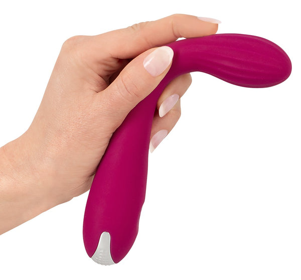 Sweet Smile gebogen G-spot vibrator - Paars - Sweet Smile - SKU: 5529170000