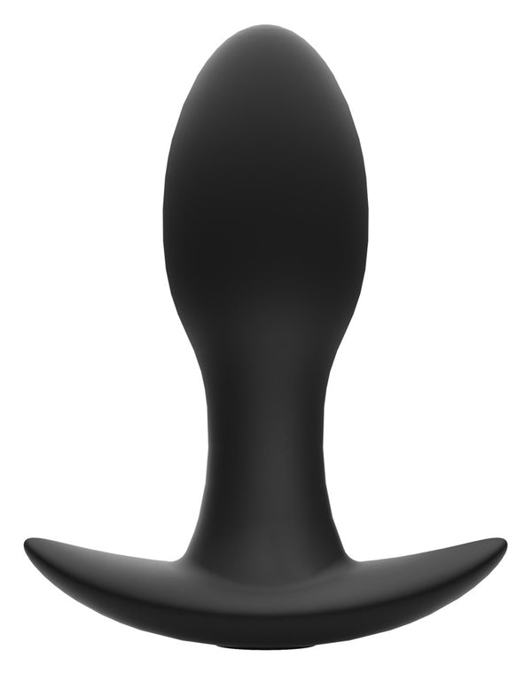 ANOS Butt plug met trillingen - Zwart - ANOS - SKU: 5530180000