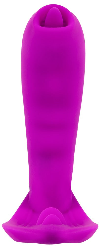 JAVIDA Likkende slip met 3 stimulatoren en warming - Paars - JAVIDA - SKU: 5531150000