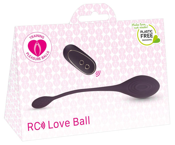 Training Pleasure Balls RC vibrerende liefdesbal - Paars - Training Pleasure Balls - SKU: 5531900000