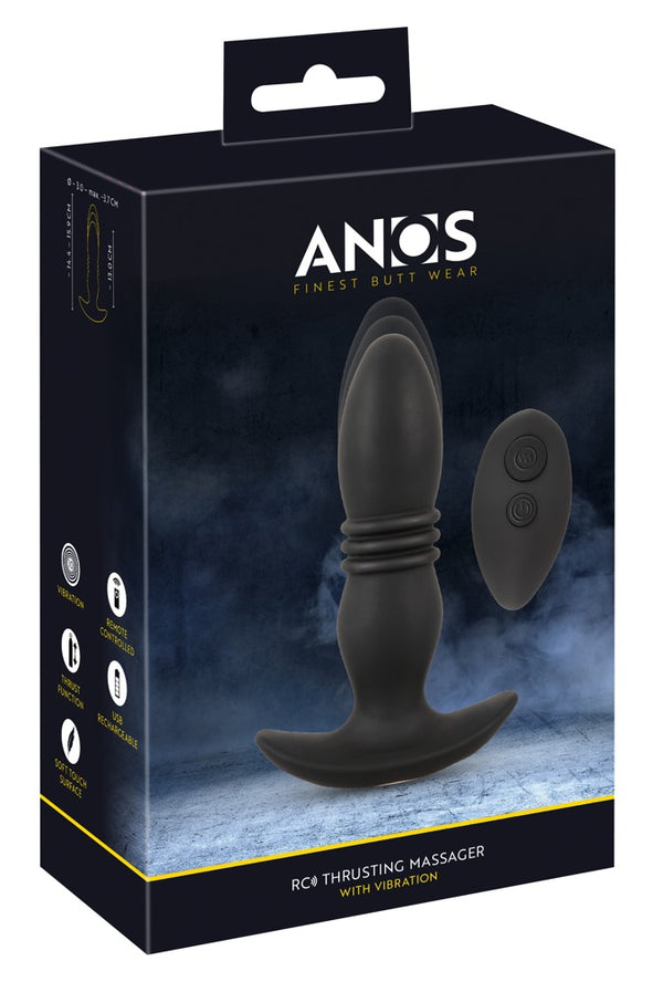 ANOS Anale massager - Zwart - ANOS - SKU: 5532200000