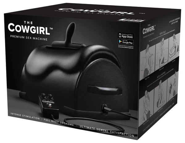 The Cowgirl Cowgirl Premium sexmachine - Zwart - The Cowgirl - SKU: 5534330000