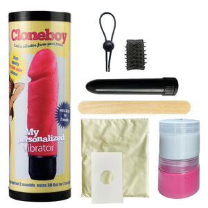Cloneboy Vibrator Penis-Abdruckset - Roze