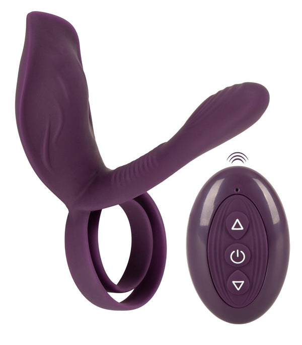 Couples Choice Koppel vibrator - Paars - Couples Choice - SKU: 5535300000