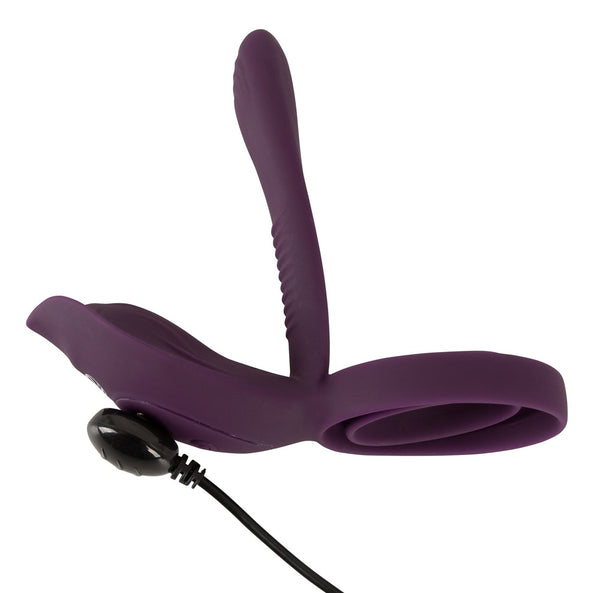 Couples Choice Koppel vibrator - Paars - Couples Choice - SKU: 5535300000