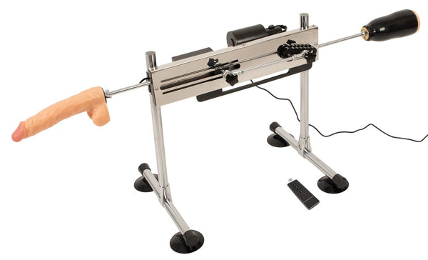 The Banger Double-sided Fucking Machine - Zilver - The Banger - SKU: 5541700000
