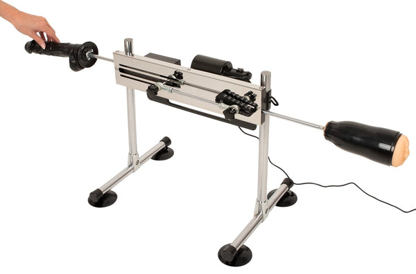 The Banger Double-sided Fucking Machine - Zilver - The Banger - SKU: 5541700000