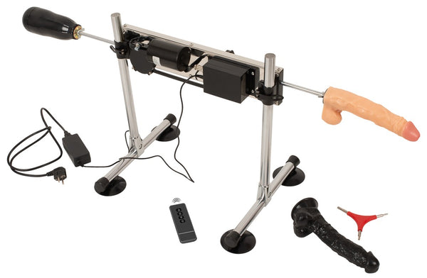 The Banger Double-sided Fucking Machine - Zilver - The Banger - SKU: 5541700000