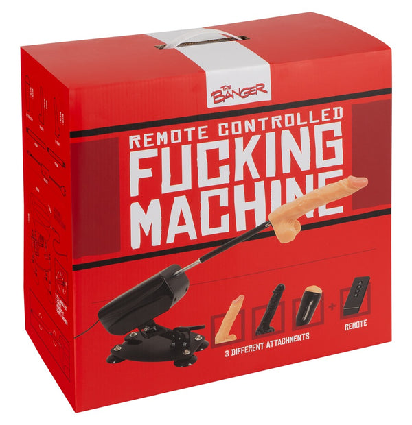 The Banger RC Fucking Machine sexmachine - Zwart - The Banger - SKU: 5541890000