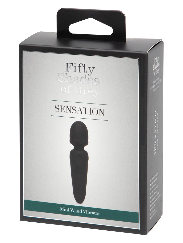 Fifty Shades of Grey staafje met buigbare kop - Zwart