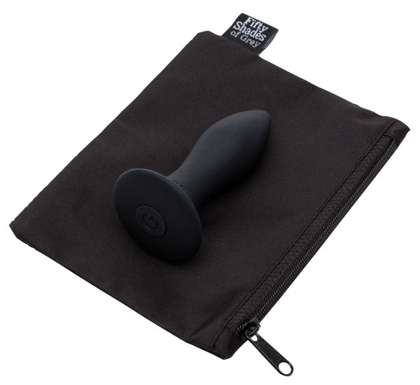 Sensation Vibrerende Butt Plug - Vijftig Tinten Grijs - SKU: 5544210000
