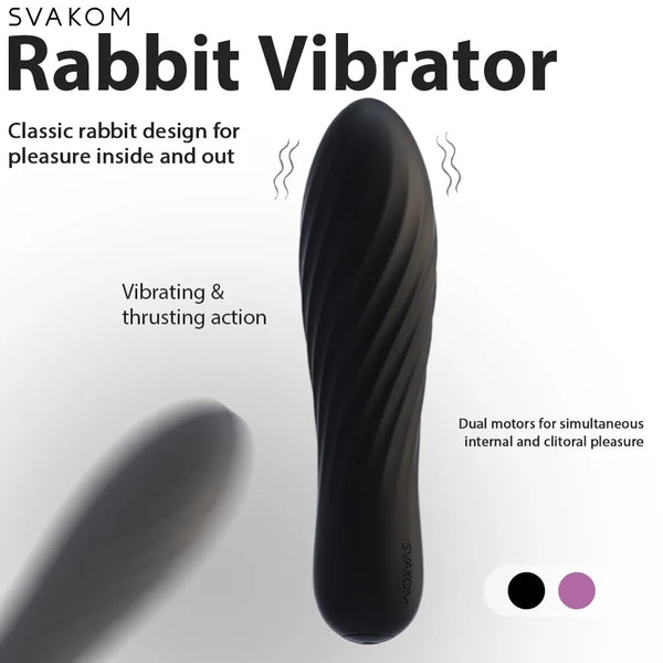 SVAKOM waterproof bulletvibrator Tulp - Zwart - SVAKOM - SKU: 5545610000