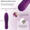 SVAKOM Tulp vibrator met gegroefd ontwerp - Zwart
