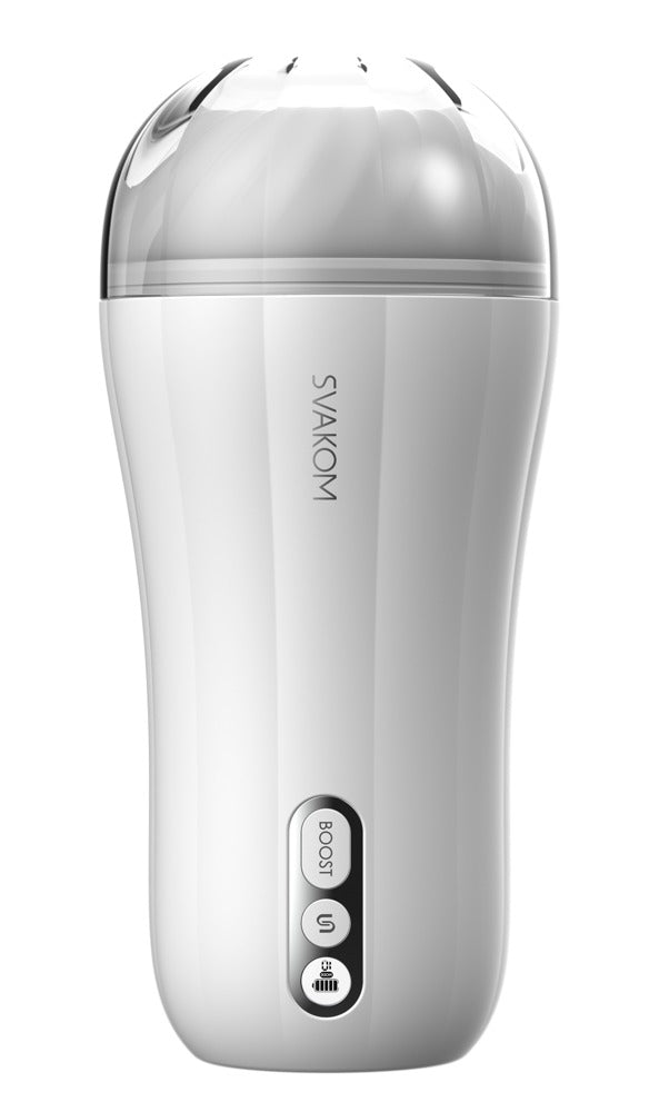 SVAKOM Robin vibrator met boost - Wit - SVAKOM - SKU: 5546000000