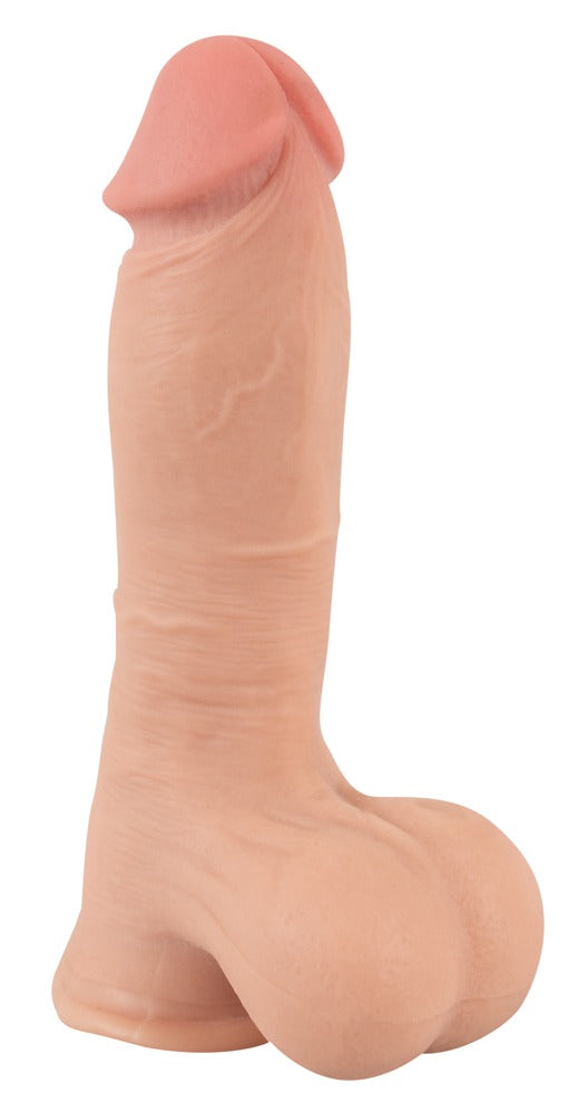 Nature Skin flexibele dildo - Huidskleur Licht - Nature Skin - SKU: 5548200000