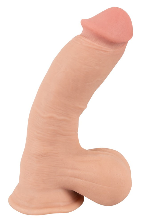 Nature Skin flexibele dildo - Huidskleur Licht - Nature Skin - SKU: 5548200000