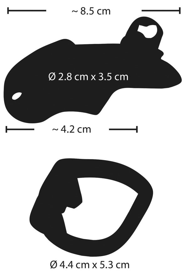 fetish Collection Chastity Cage II - Zilver - fetish Collection - SKU: 5548710000