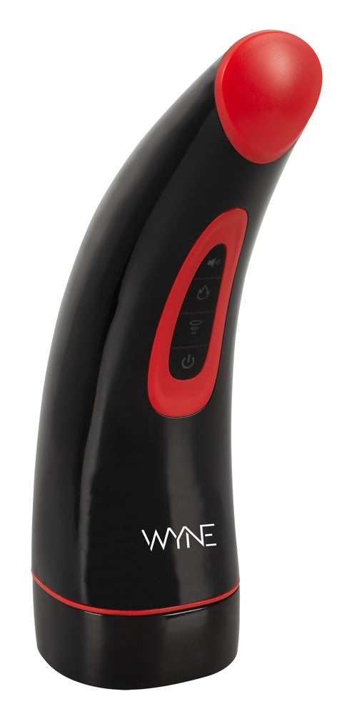 WYNE masturbator met kreuntjes - Zwart - WYNE - SKU: 5548980000