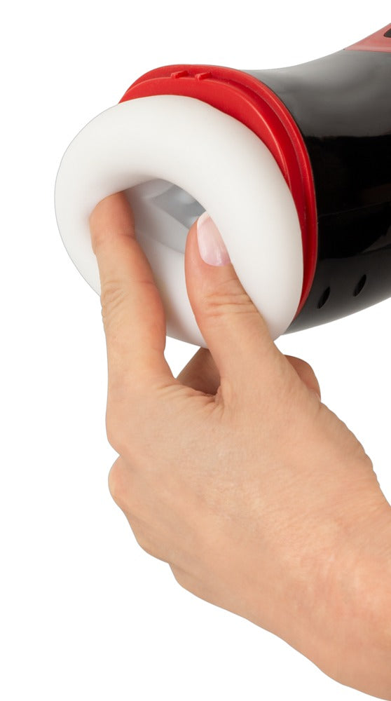 WYNE masturbator met kreuntjes - Zwart - WYNE - SKU: 5548980000