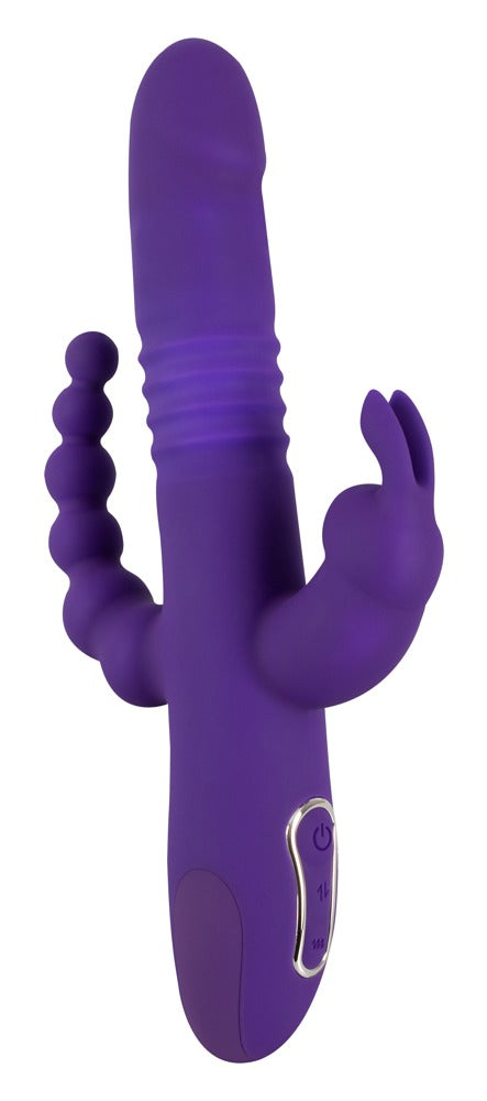 Sweet Smile Drievoudig vibrator - Paars - Sweet Smile - SKU: 5549280000