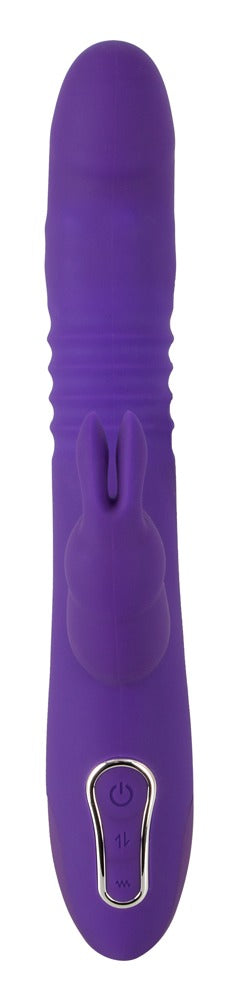 Sweet Smile drievoudig thrusting vibrator - Paars - Sweet Smile - SKU: 5549280000
