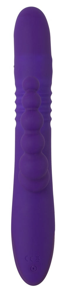 Sweet Smile drievoudig thrusting vibrator - Paars - Sweet Smile - SKU: 5549280000
