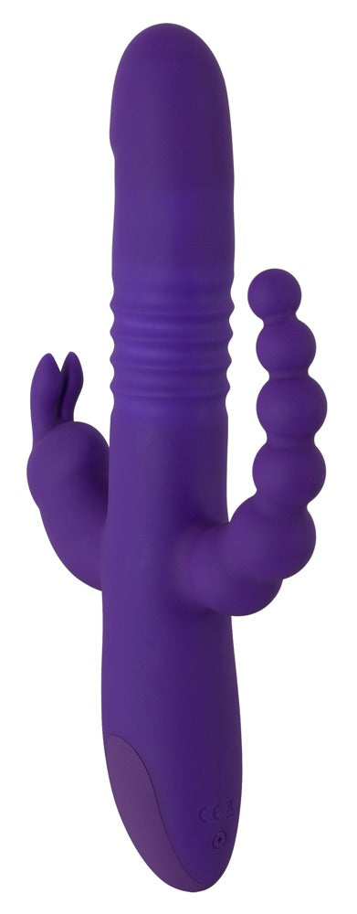 Sweet Smile Drievoudig vibrator - Paars - Sweet Smile - SKU: 5549280000