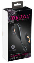 XOUXOU E-stim liefdesbal - Zwart