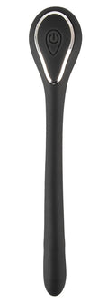 Penisplug Vibrerende dilator - Zwart
