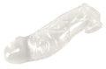 Crystal Penis sleeve - Transparant