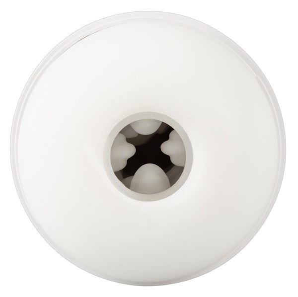 Stroker dubbelwerkende masturbator - Wit - Stroker - SKU: 5553470000