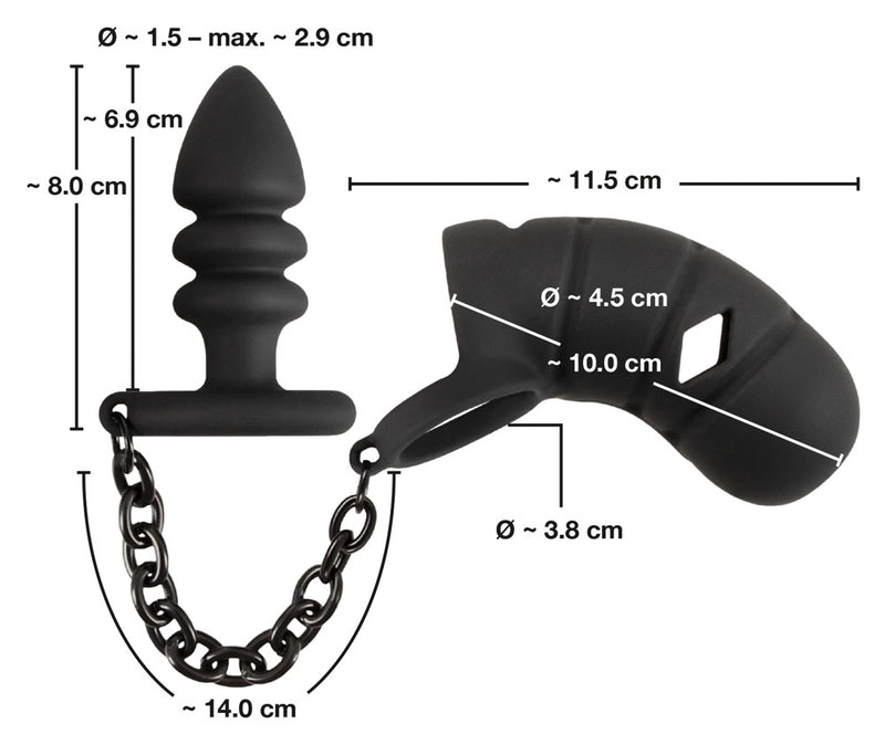 Black Velvets Haan kooi - Zwart