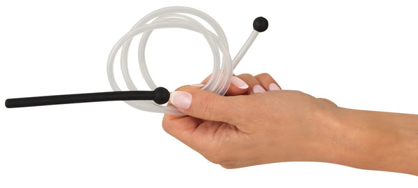 Penisplug Piss To Mouth Dilator dilator - Zwart - Penisplug - SKU: 5563350000