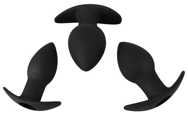 Black Velvets Butt plug set - Zwart - Black Velvets - SKU: 5563510000