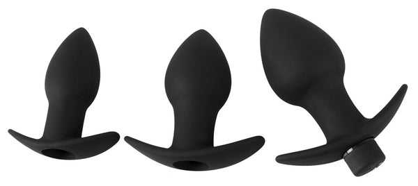 Black Velvets Butt plug set - Zwart - Black Velvets - SKU: 5563510000