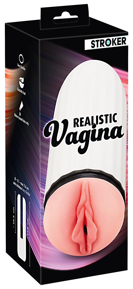 Stroker Realistisch vagina - Wit - Stroker - SKU: 5564590000
